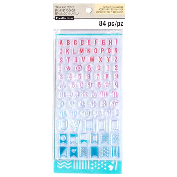 84 Alphabet Kit Stencil