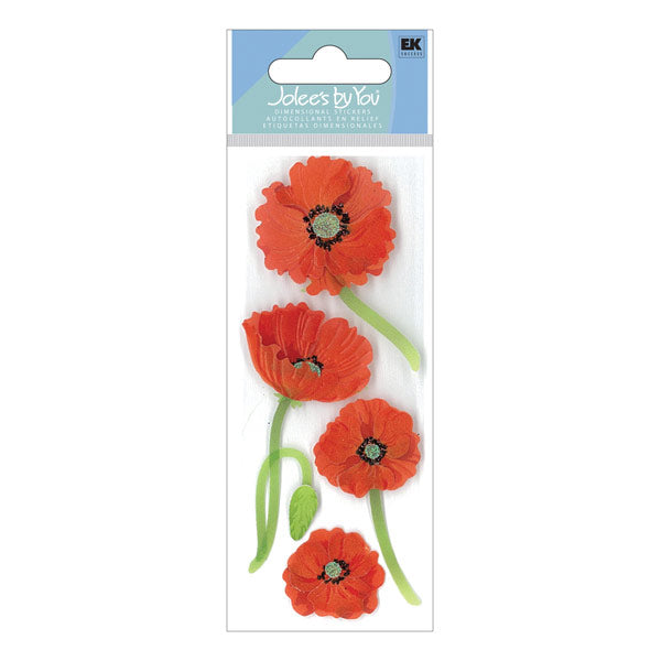 Mini Red Poppies 50-40195