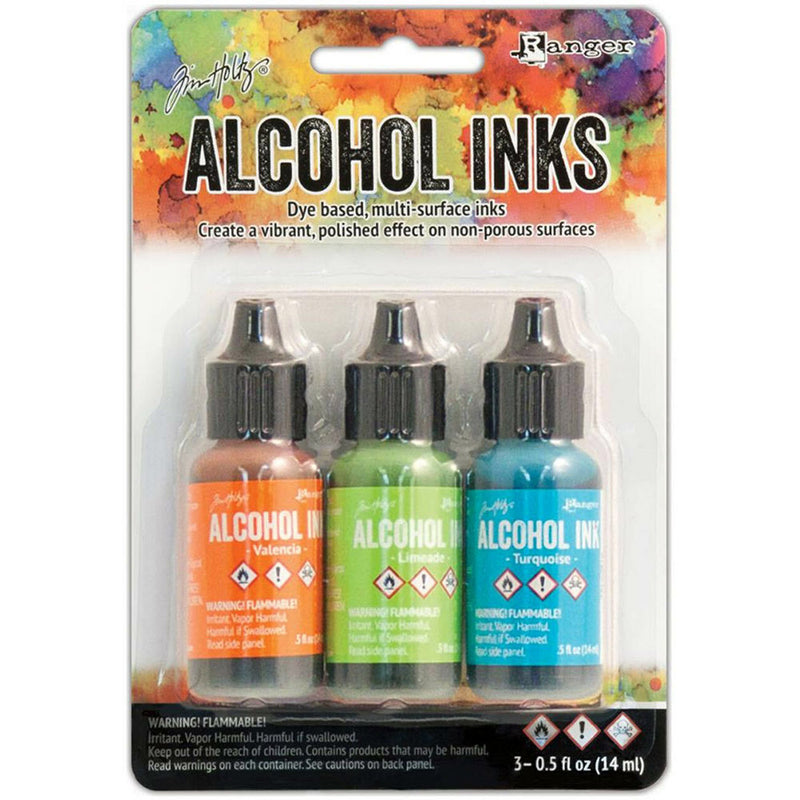 Alcohol Ink Green Tones - 14ml, Ranger Inks